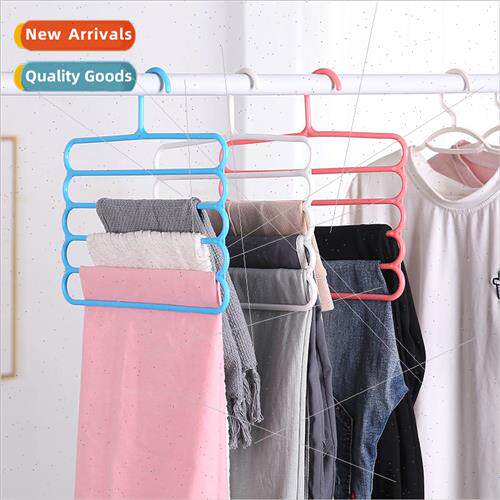 Creative multifunctional thick five pants rack drying clothe