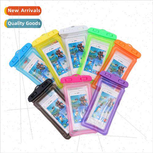 Touch screen cell phone waterproof bag thickened airbag swim