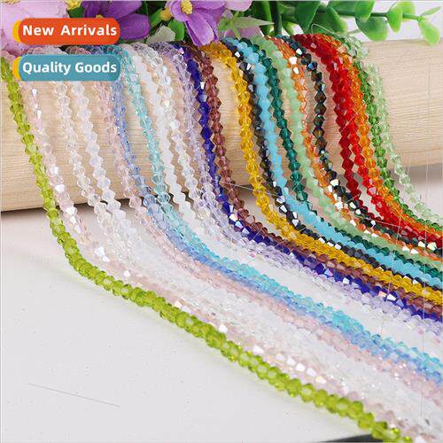diy handmade beads hairpin accessories 6mm glass crystal rho