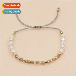 Copper Beads Crystal Pearls Fashion Punch Brace New