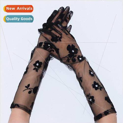 Fashion small mesh gloves female summer sunscreen UV thin se