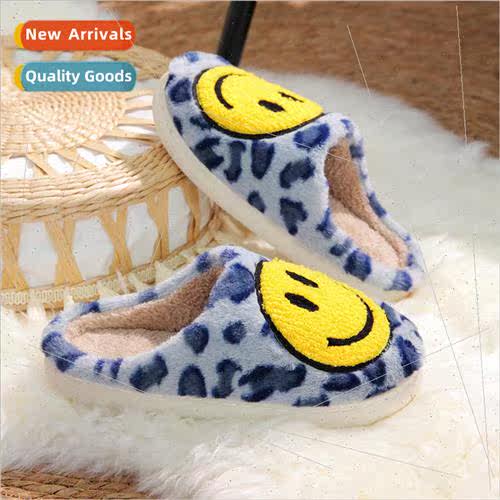 Smiley Korean fall and winter men and women couple cotton sl