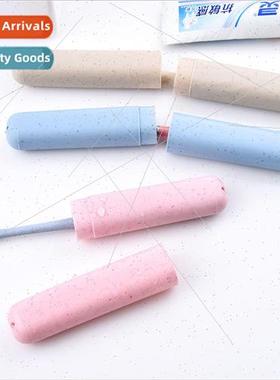 Business trip portable toiletries frosted toothbrush box col