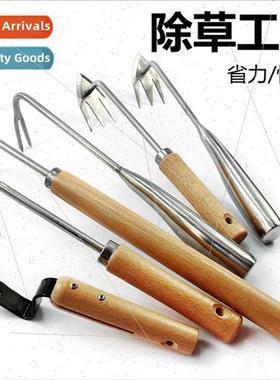 Gardening weeding tools hook grass pull weeds magic weapon p