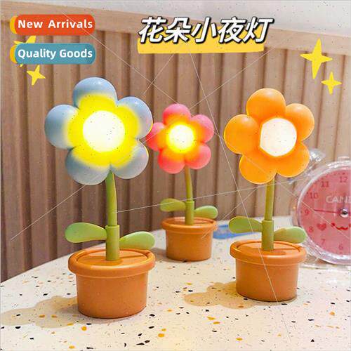 Mini flower light night light bedroom sleep light girls dorm