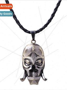 The Elder Scrolls 5 Dragon Ritual Mask Necklace Jewelry