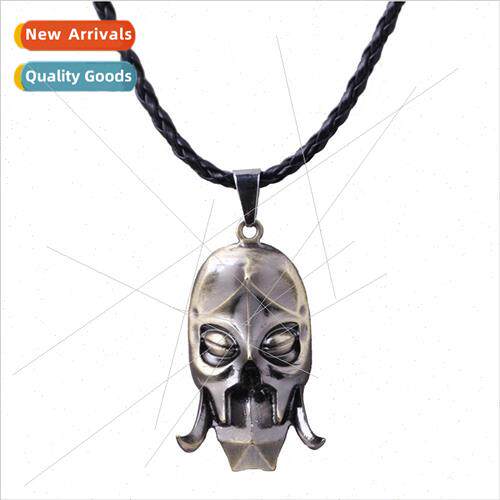 The Elder Scrolls 5 Dragon Ritual Mask Necklace Jewelry