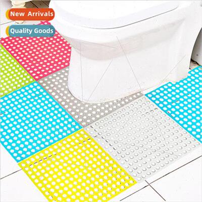 Bathroom -slip mat free splicing cut bathroom shower mat toi