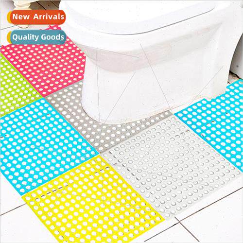 Bathroom -slip mat free splicing cut bathroom shower mat toi