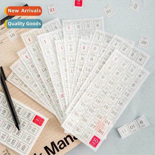 A21 365 days of daily payment stickers handbook notebook bac