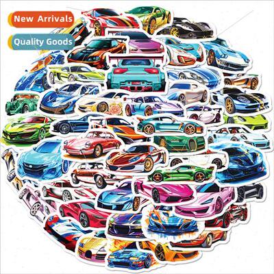 50 stickers graffiti sports car supercar stickers new person