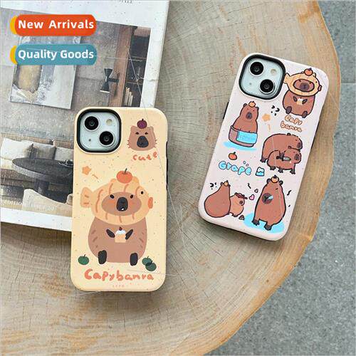 Fun cute full screen small water dolphin 适用 iPhone 12/11 A