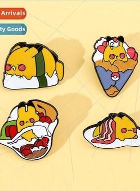 Japanese Anime Pokémon Food Pin Pokémon Pikachu Crepe Sush