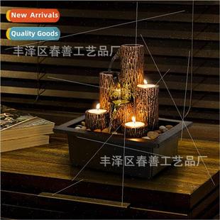 fountain feng water office shui ornaments Desktop