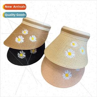 the empty top Female hat straw out Korean