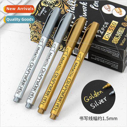 Kona 550 English packaging metal paint pen DIY hand drawing