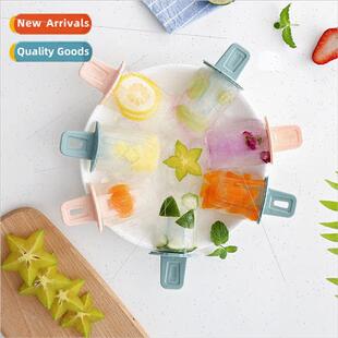 Duplex homemade popsicle ice-cream mold grinder 2 pcs set of