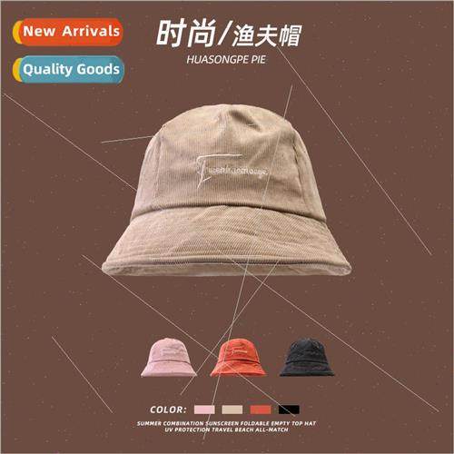 fisherman hat female Korea versatile show face small cover f