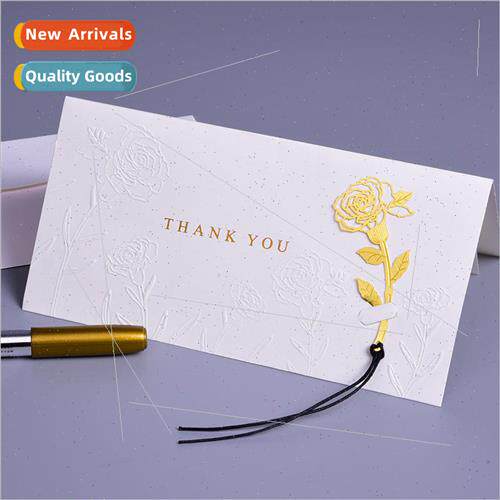 H-7 Hot stamping laser effect rose flower birthday holiday t