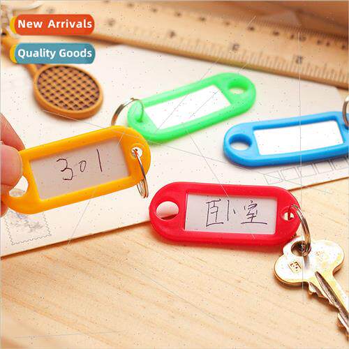 Key sorting plate colorful plastic marking plate hotel hotel