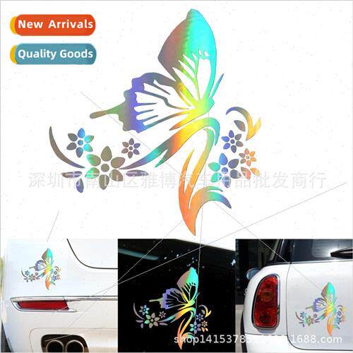 D-998 car decoration stickers butterfly love flowers persona