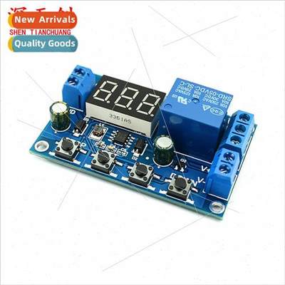 Battery charging and discharging module Integrated voltmeter