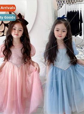 There are fall long-sleeved  princess dress 2021 new childre
