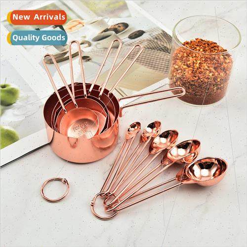 Copper Plated Scale Measuring Cups Wire Handle Measuring Cup