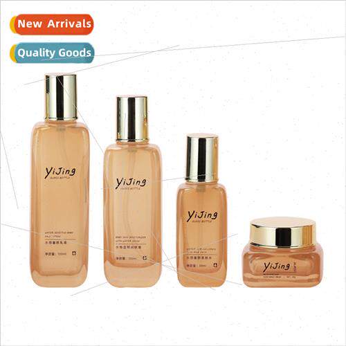 New Product Thick Bottom Square Glass Bottle Package Toner L