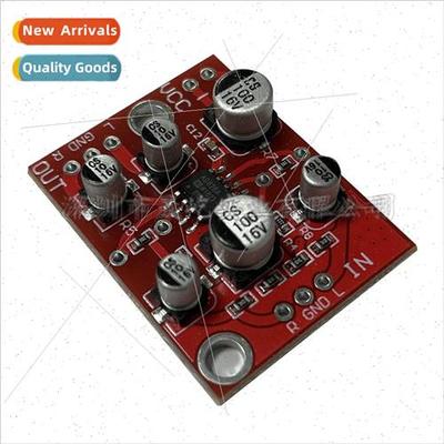 AD828 op-amp preamplifier board Audio amplifier module ngle