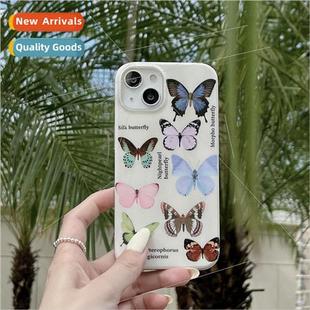 Niche spring absolutely beautiful colorful butterfly Apple 1