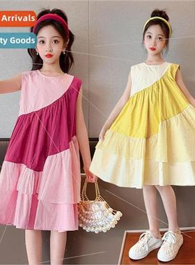 Childrens clothing 2023 new girls 适用eign dress summer sect