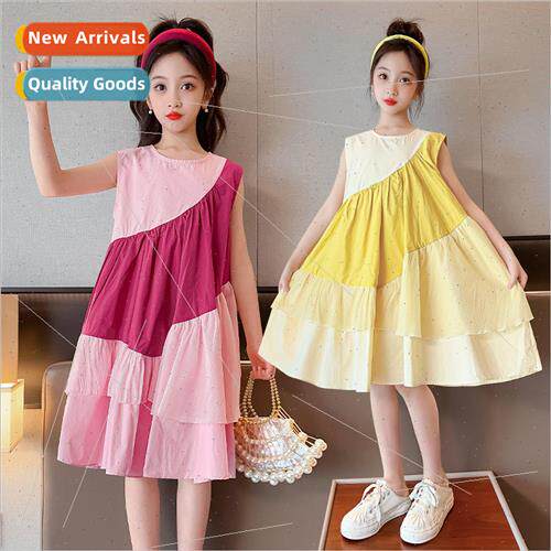 Childrens clothing 2023 new girls 适用eign dress summer sect