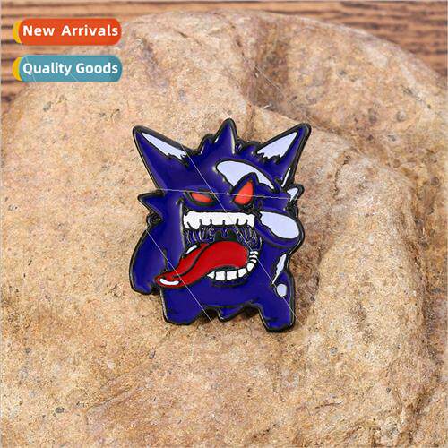 Pokemon Pokémon Gengi alloy brooch creative cartoon pin cut