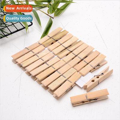 Bamboo Clip Multi-purpose Drying Clip Clothesline Clip/Sock