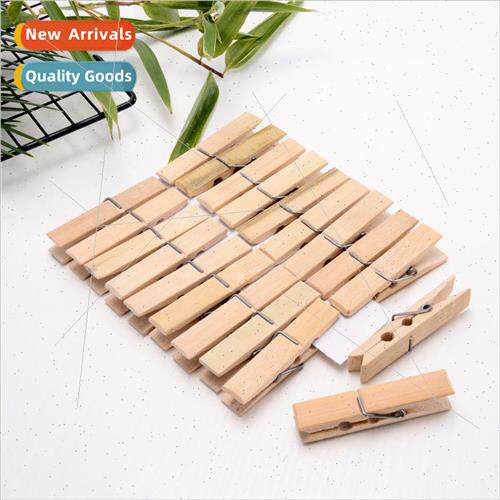 Bamboo Clip Multi-purpose Drying Clip Clothesline Clip/Sock