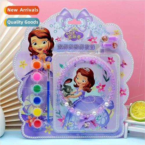 Childrens Dazzle Necklace Decoration Makeup Painting diy han