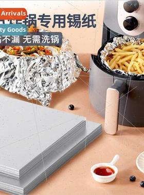 Pieces of tin foil thickened barbecue paper commercial air f