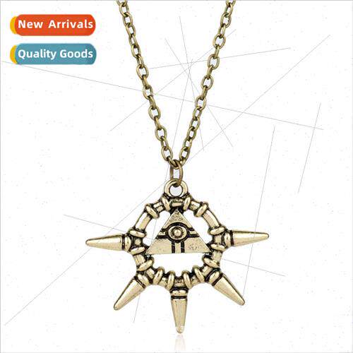 Jewelry Vintage Game of Thrones Wheel of Wisdom Pendant Neck