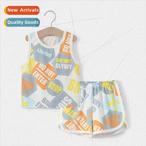 Boys undershirt summer thin suit sports quick dry clothes ba