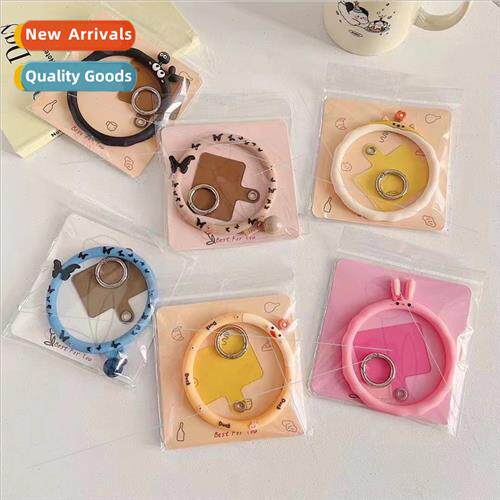 New tulip donut bracelet cell phone lanyard anti-drop cute f