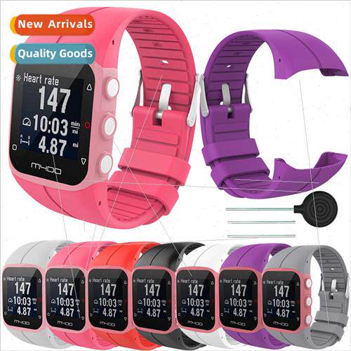 Replaceable Silicone Strap 适用 Bonanza Polar M400/M430 Fash