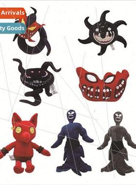 New doors el goblino red monster wearing earrings escape doo