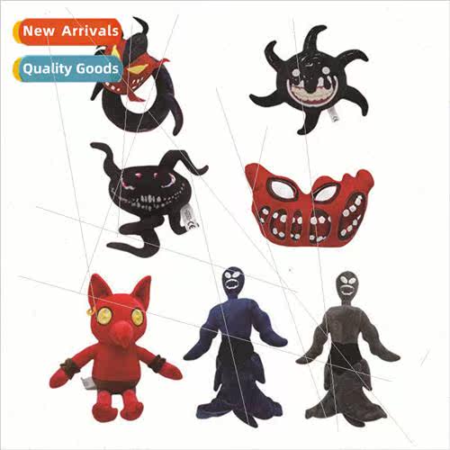 New doors el goblino red monster wearing earrings escape doo