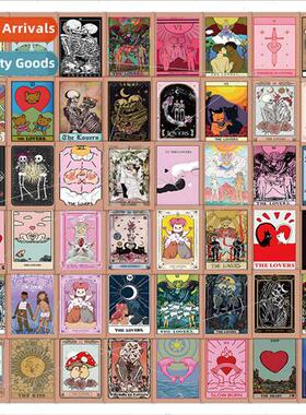 50 cards symbolizing love stickers couples gift card decorat