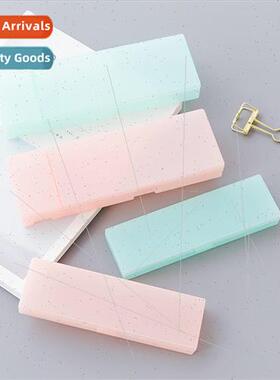 Korea ery mple multifunctional creative pencil case transluc