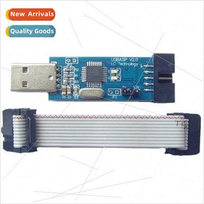 51 AVR Programmer ISP USB ASP Downloader USBISP Download Cab