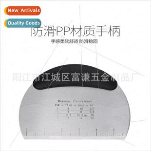 Stainless steel pasta cutter with graduated scraper Cake cre