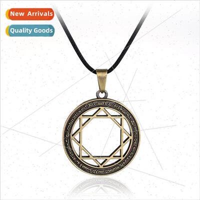 Anime  jewelry magic flute MAGI eight star phalanx logo neck