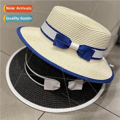 Korea ins braided bow tie color combination beanie hat child